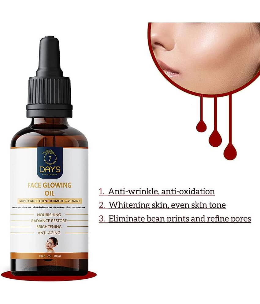7 days - Fairness Face Oil For All Skin Type ( Pack of 1 ) view 2