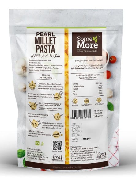 Some More Pearl Millet Pasta view 2