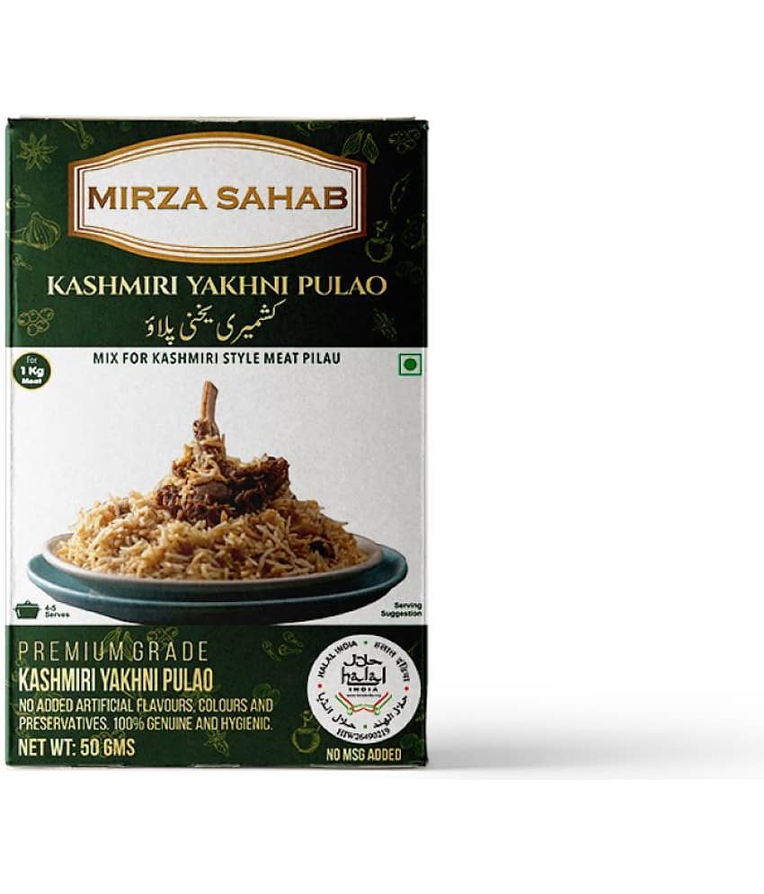 Mirza Sahab Kashmiri Yakhni Pulao Instant Mix 50 gm Pack of 4 view 2