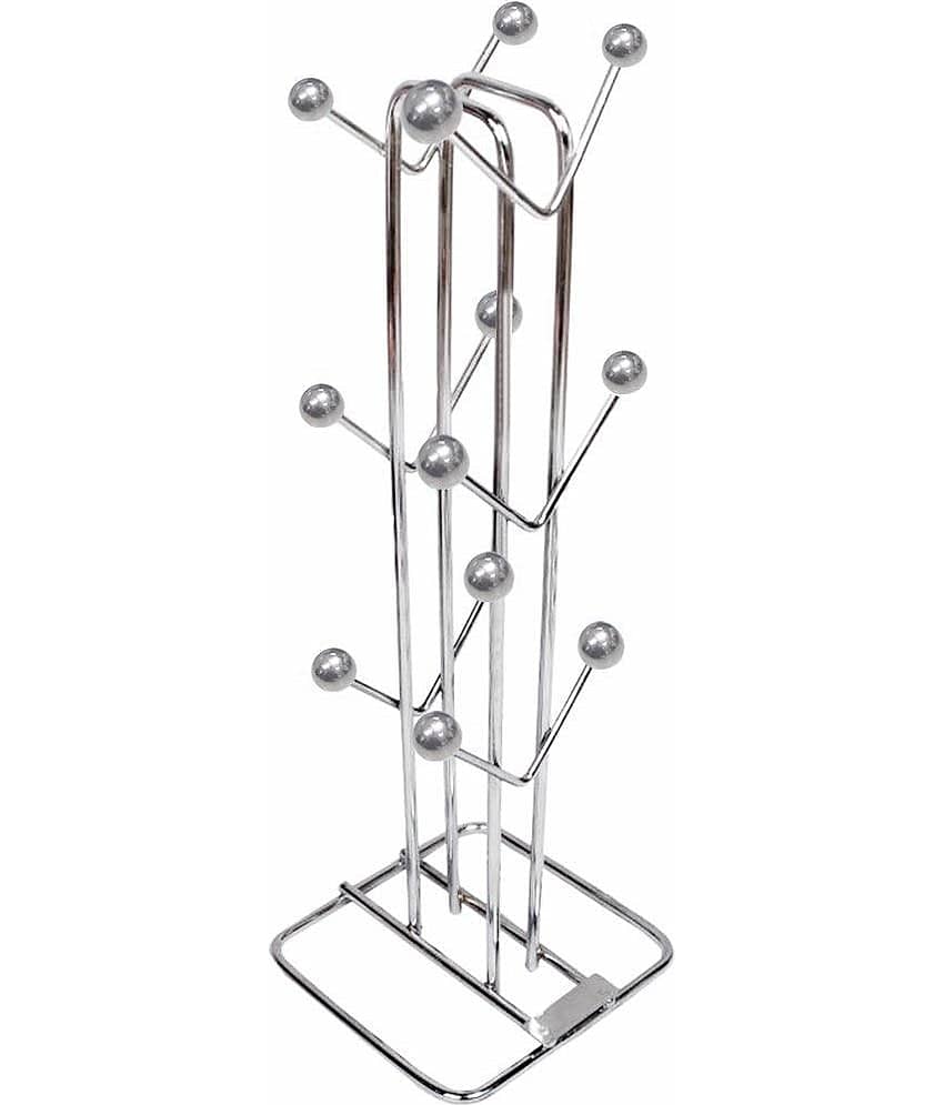 Winstar - Silver Stainless Steel Storage Racks ( Pack of 1 ) view 2