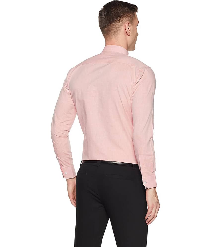 Makhanchor - Black Cotton Slim Fit Men's Formal Shirt (Pack of 1) view 2