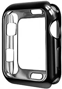 Shocked Proof Flexible Silicone TPU Watch Case Cover with Screen Protector Temper Compatible with Apple Watch 44mm (Series 6 | SE | Series 5 | Series 4) view 2