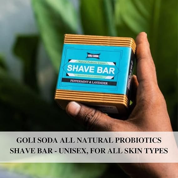 Goli Soda All Natural Probiotics Shave Bar - 90 Gms (Pack Of 1) view 2