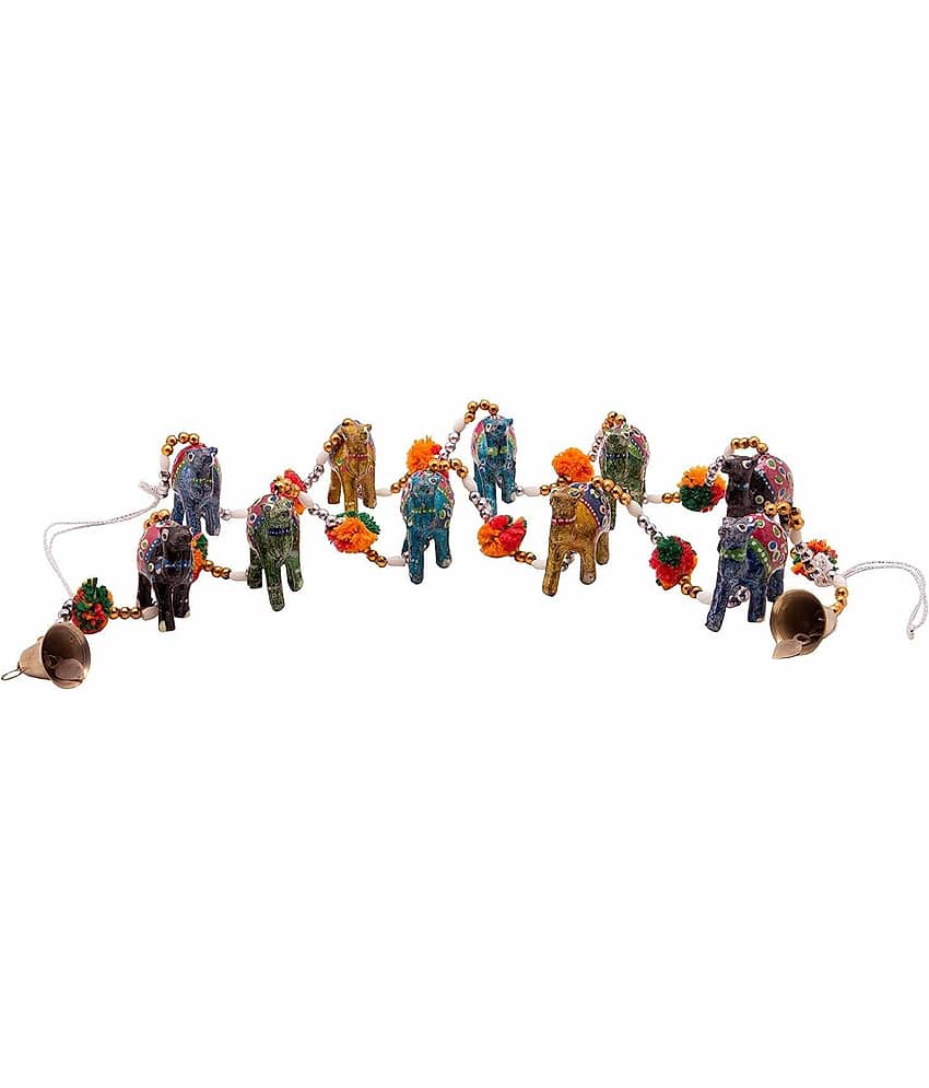 FASHION BIZZ Traditional Door Hanging 3 ft Multi ( Pack of 1 ) view 2