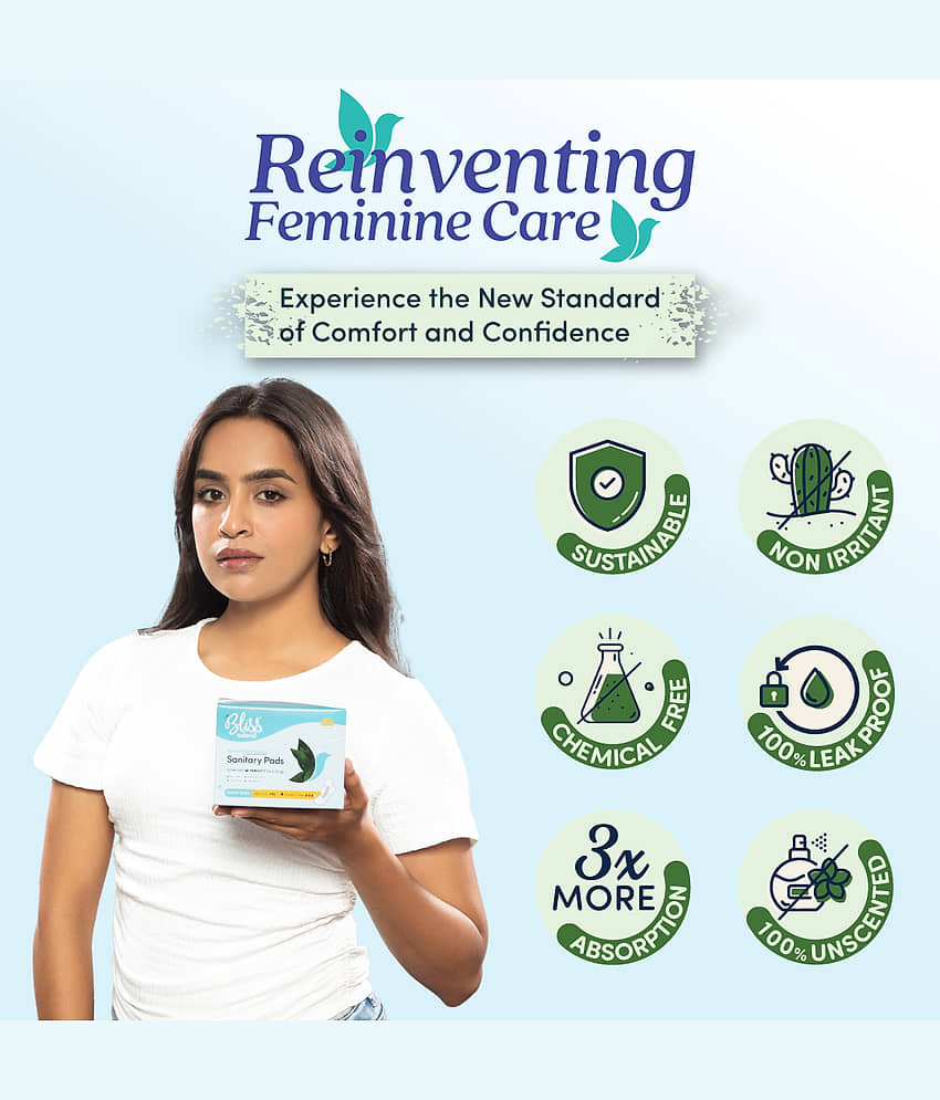 BLISSNATURAL Cottony XXL Maxi Regular Sanitary Pad view 2