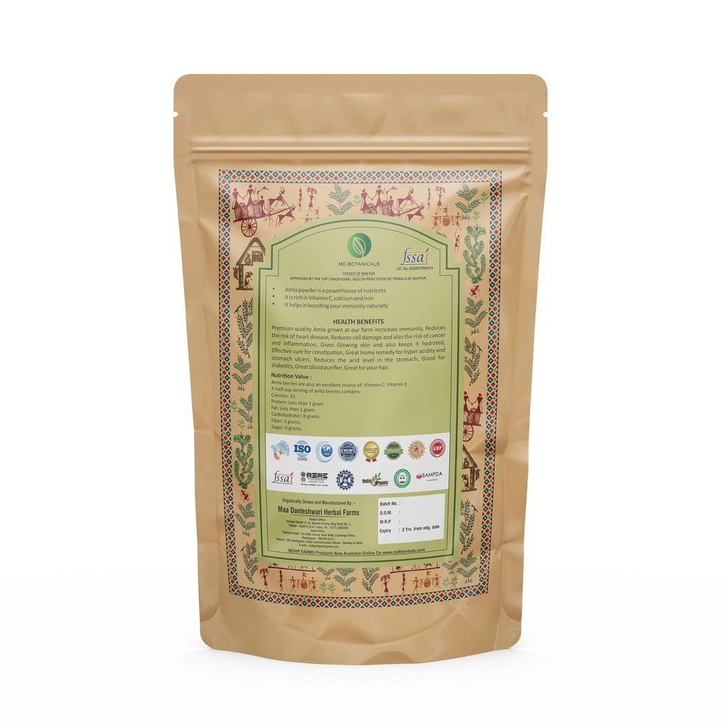 MD Botanicals Amla Powder (100gm) For Skin & Hair Care,Pure & Natural view 2