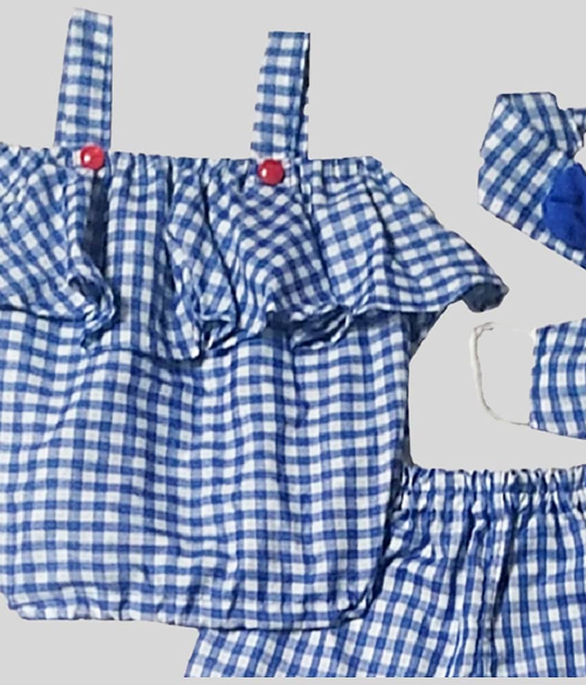 harshvardhanmart.com Pack of 1 Baby Girls Cotton Blend Dresses ( Multicolor ) view 2