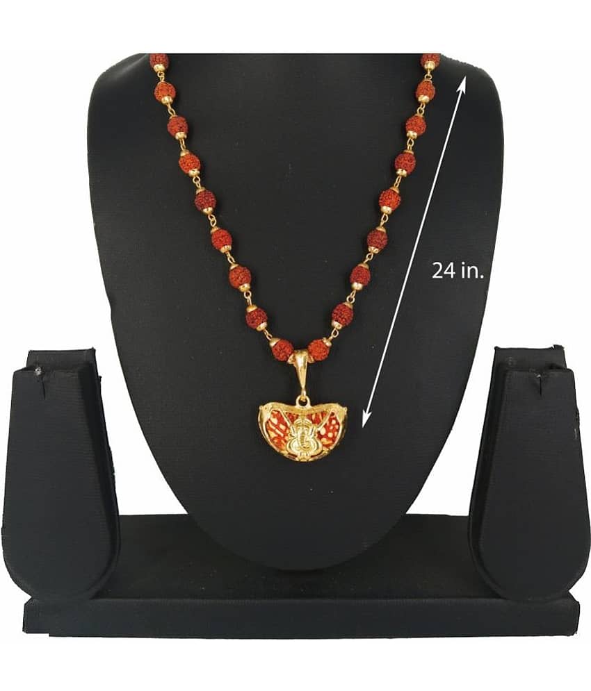 KRIMO Gold Religious Pendant With Chain ( Pack of 1 ) view 2