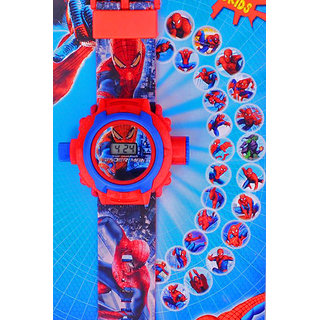 Combo of Ben10 Spiderman Projector watch view 2