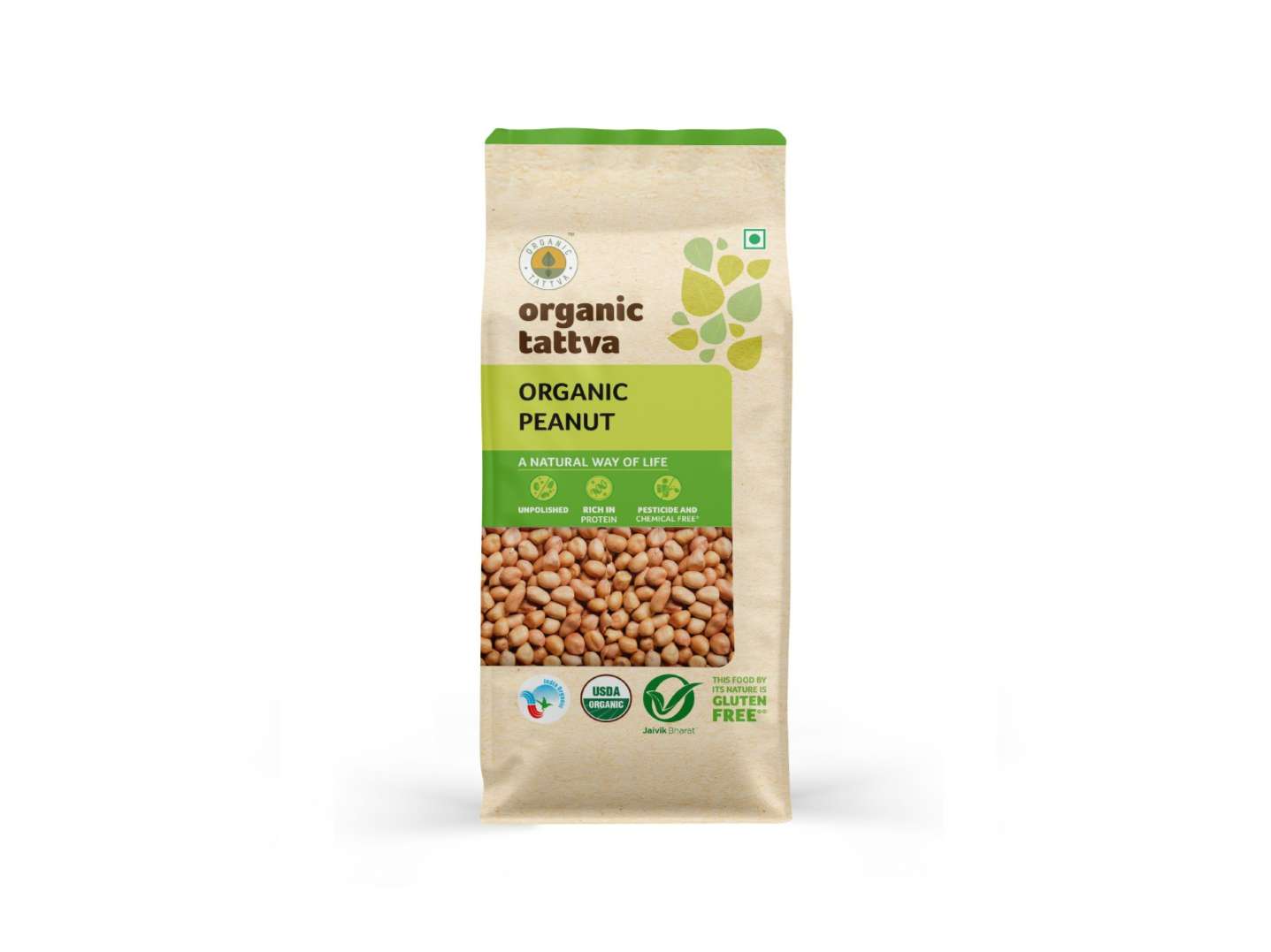 Organic Peanuts 500g