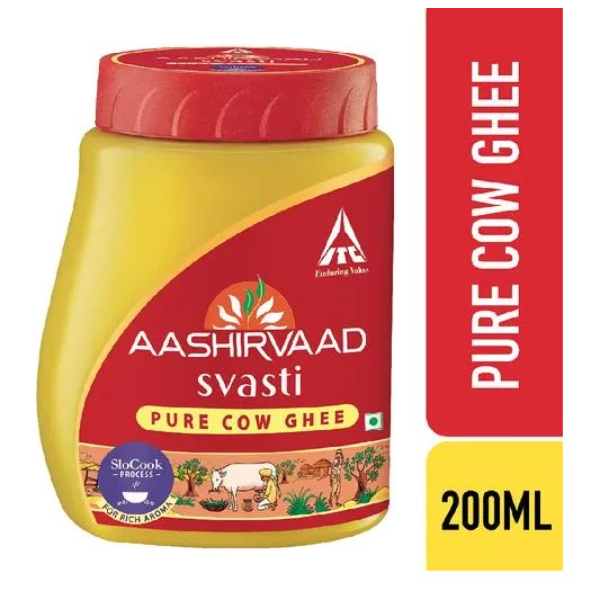 Aashirvaad Svasti Ghee Bottle 200 Ml