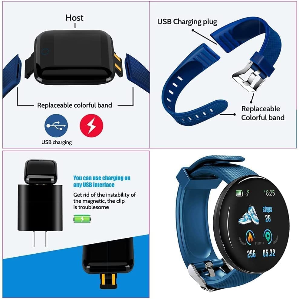 XBLAZE SMART BRACELET ROUNDHEAD-COLOUR WILL VARY view 2
