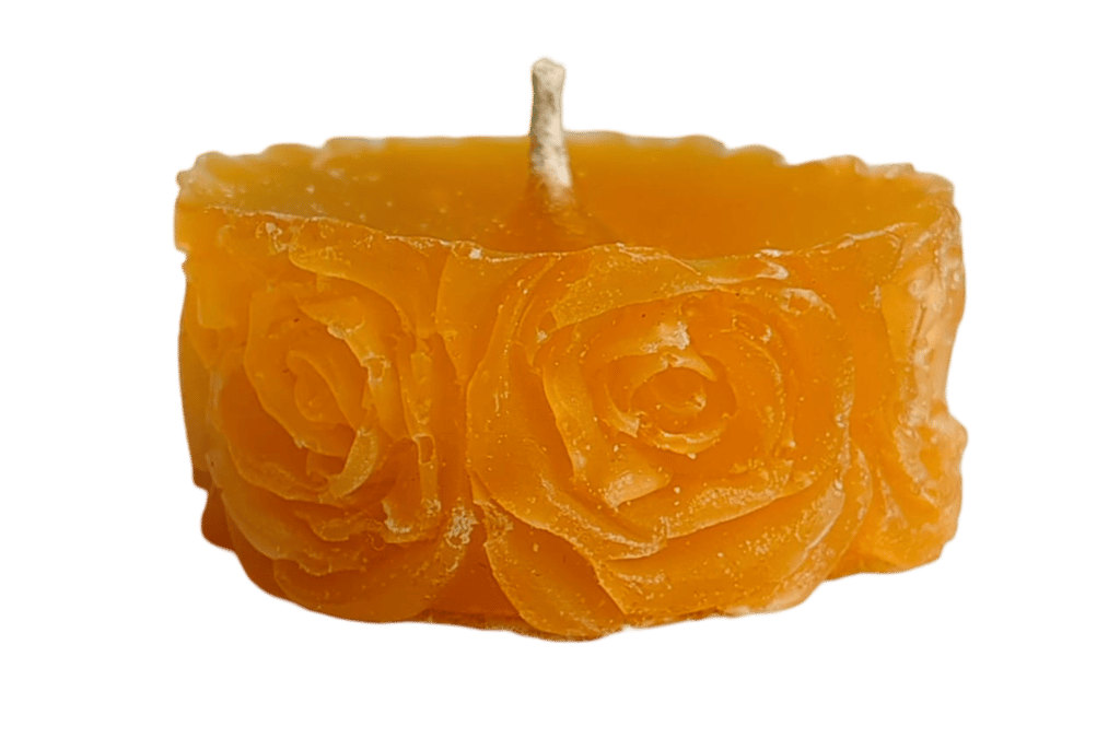 Side Rose Candles (Set of 4) view 2
