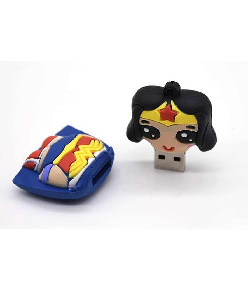 Pankreeti PKT641 Wonder Woman 32GB USB 2.0 Fancy Pendrive Pack of 1 view 2