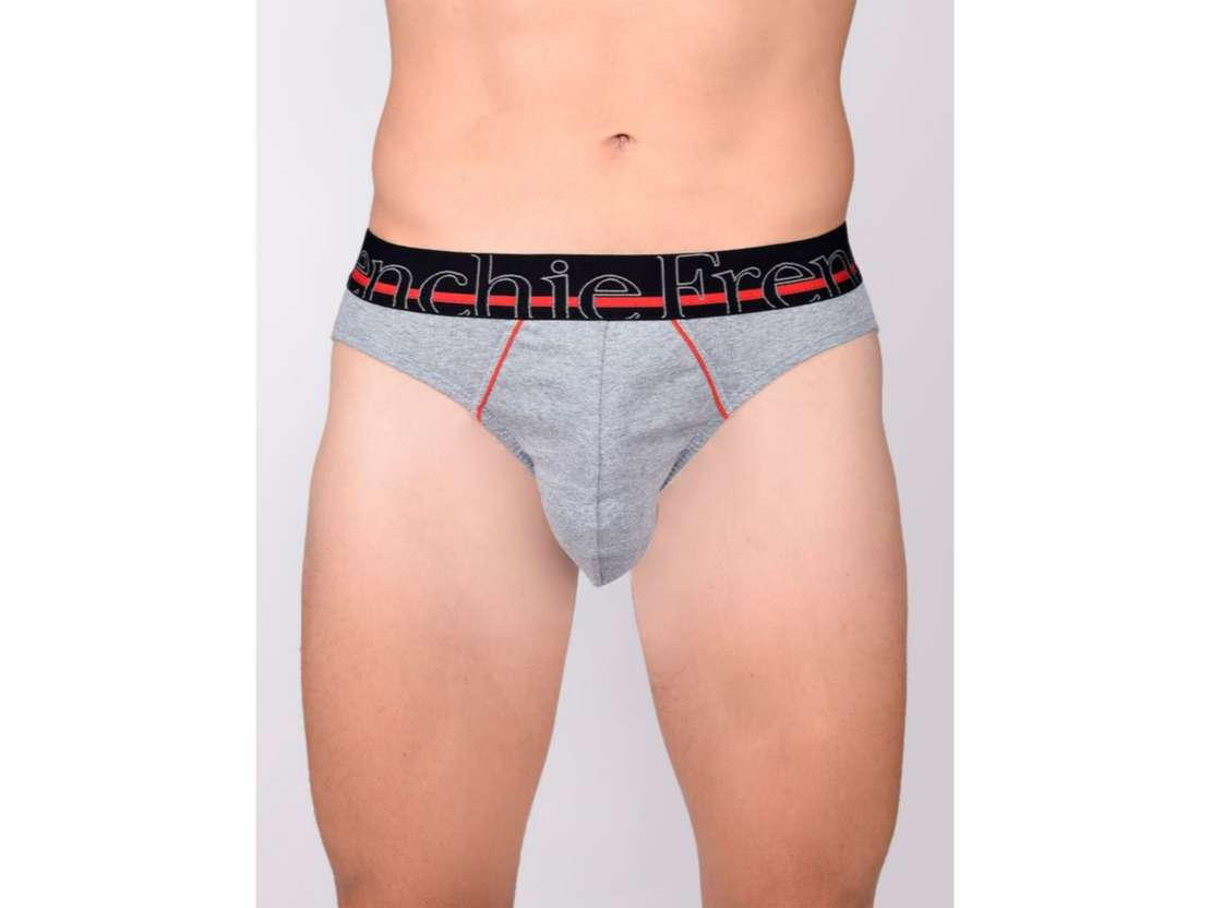 FRENCHIE Casuals 4002 Men Solid Cotton Briefs in Assorted Colours Pack of 4 - L view 2
