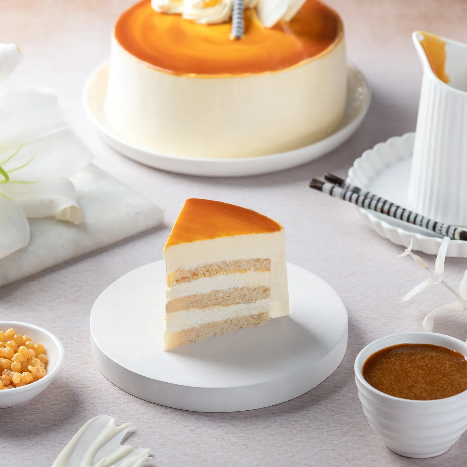 Love You Butterscotch Cake Half Kg view 2