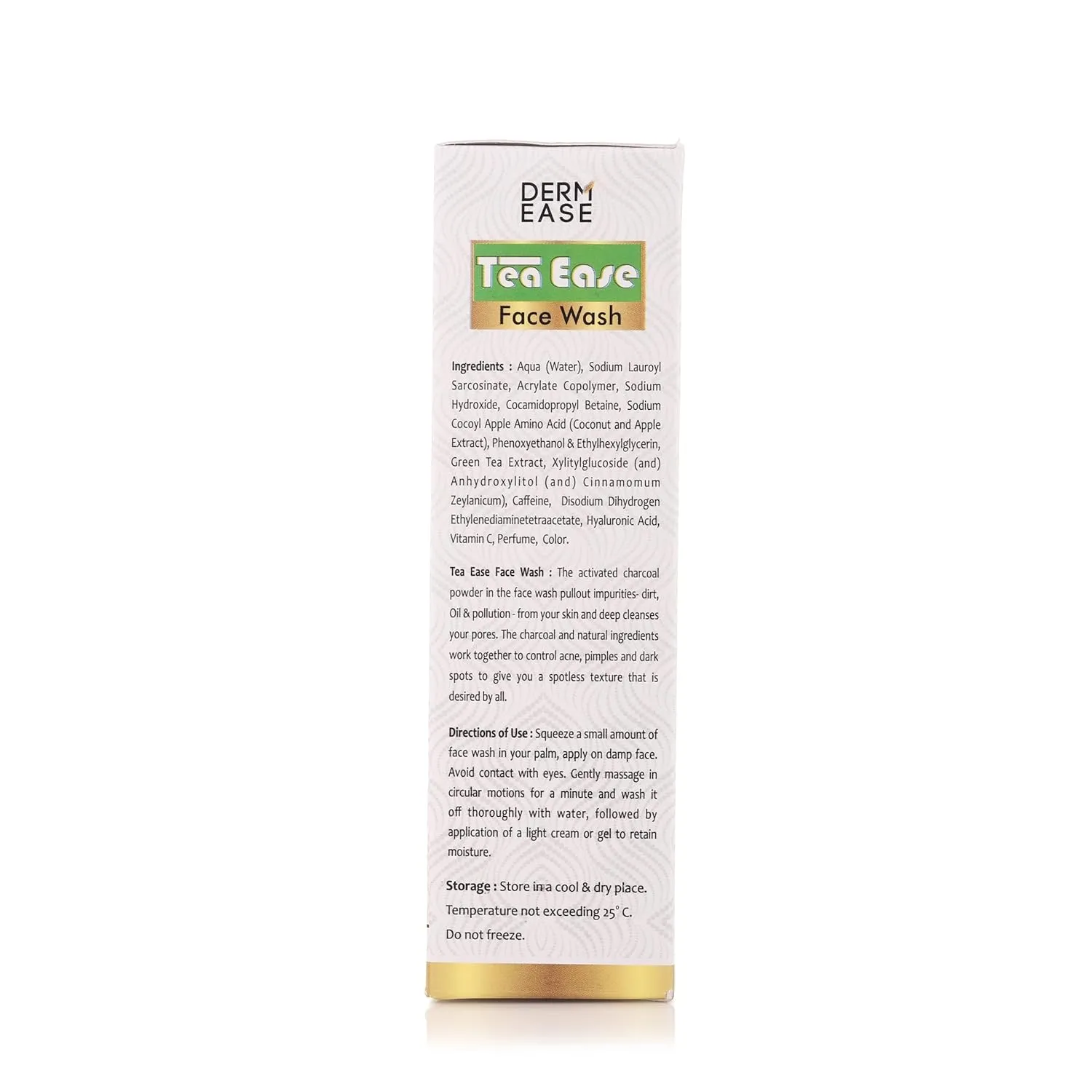 Dermease Green Tea & Charcoal Face Wash with Vitamin C view 2
