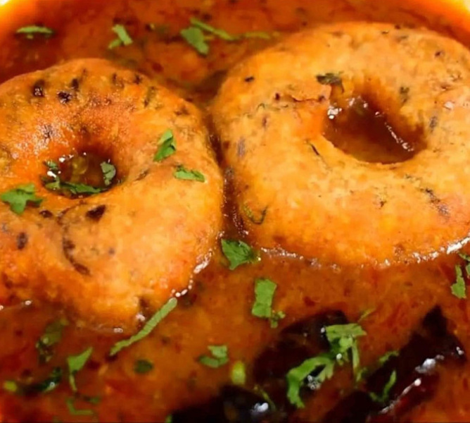 Sambar vada [2 piece]