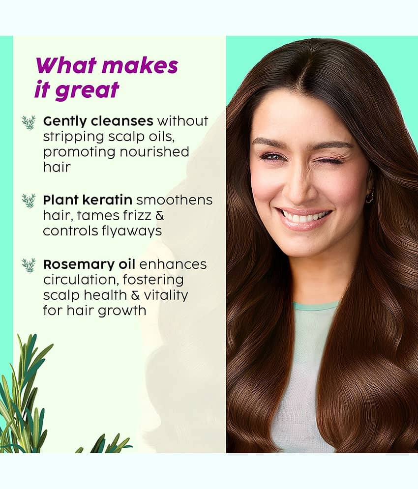 The Plant Fix Plix Rosemary Advanced Anti Hair Fall Shampoo & Conditioner Combo Reduces Hairfall (2 Items in the set) view 2