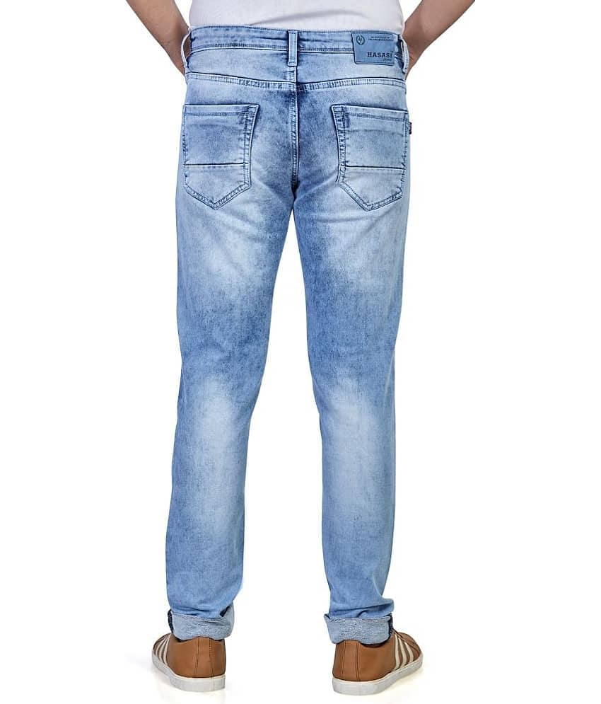 HJ HASASI Blue Slim Fit Jeans view 2