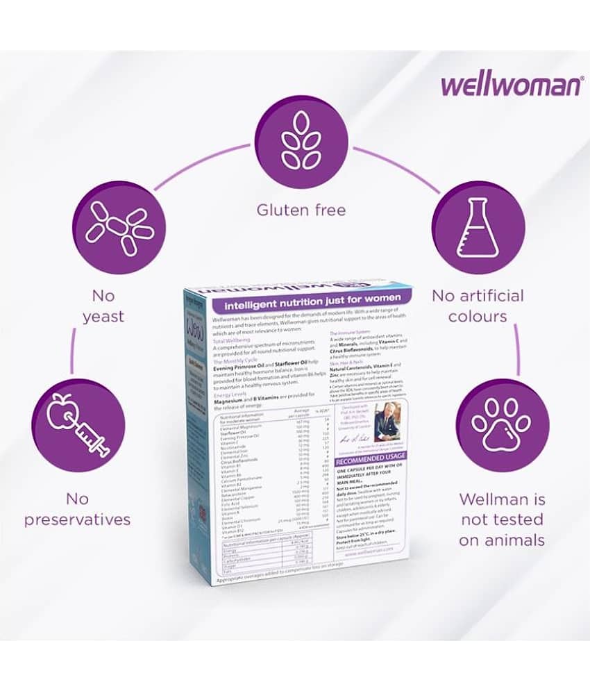 WELLWOMAN Multivitamins 30 mg Vitamins Tablets view 2