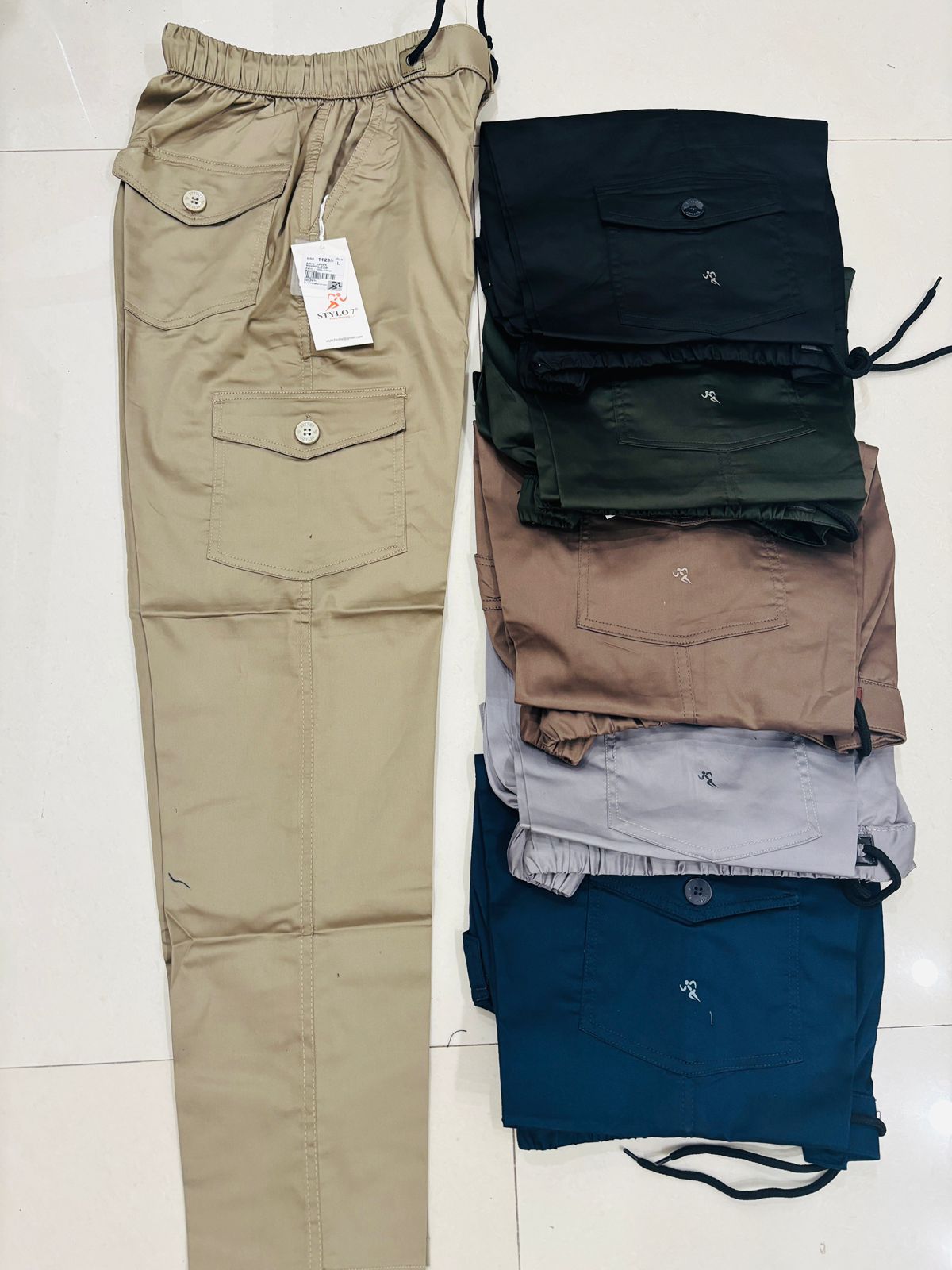 Stylo7 Premium Cotton Lycra Lower (Size - 2XL) view 2