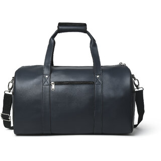 MATRICE duffle bag with blue faux vegan leather(NE-S-0796-Blue)