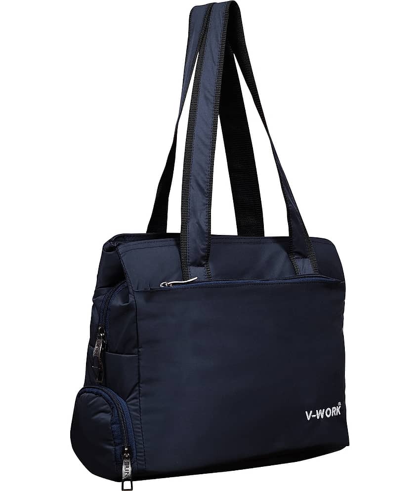 V-WORK BAG Black Shopping Bags ( 1 Pc ) view 2