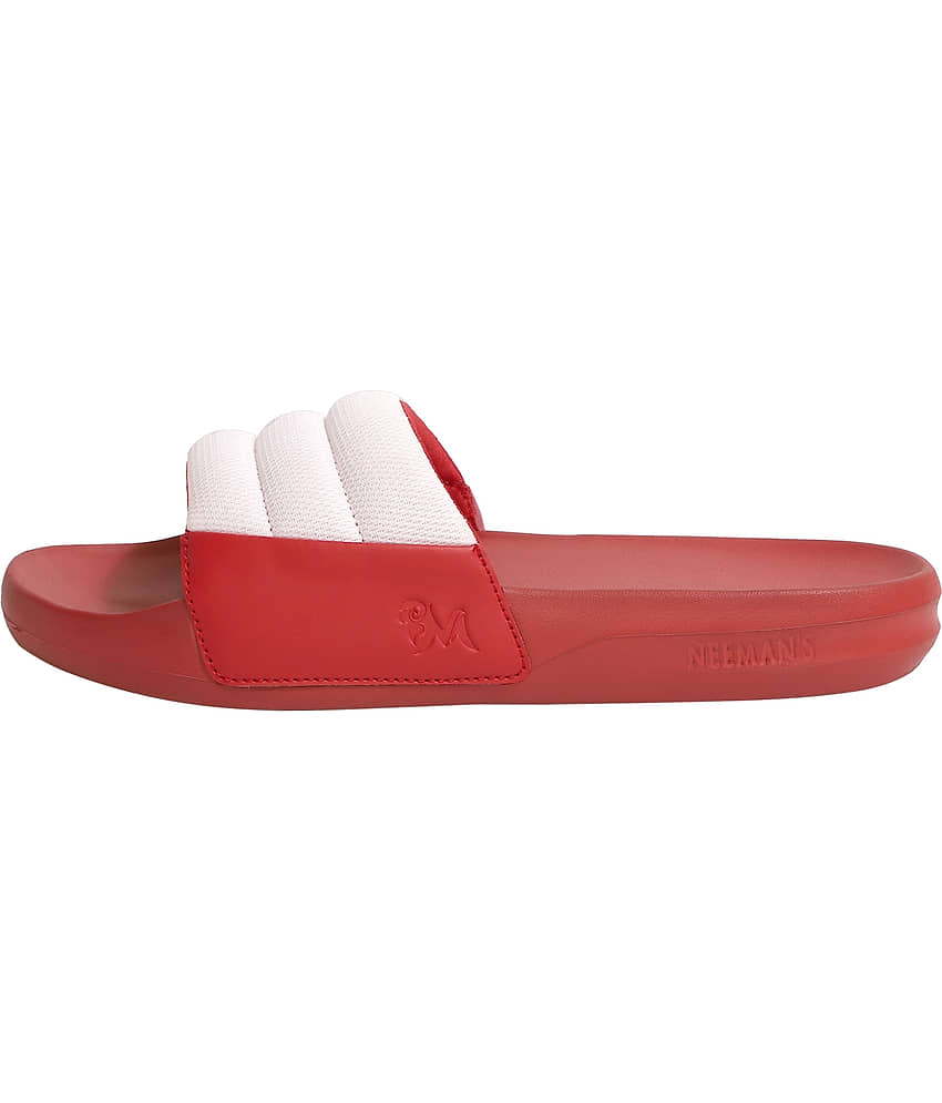 Neemans Squooshy Slides White Men's Slide Flip Flop view 2