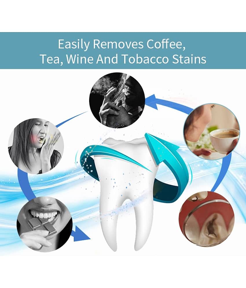 KURAIY Pearl Teeth Whitening Powder Teeth Brightening Oral Remove Plaque Stains 100g Pack of 3 view 2