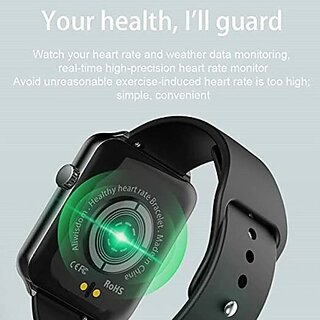 T500 Smart Watch Bluetooth Calling Support For Men Women Boy Girl Adult And Fitness Tracker, Heart Oxygen Monitor view 2