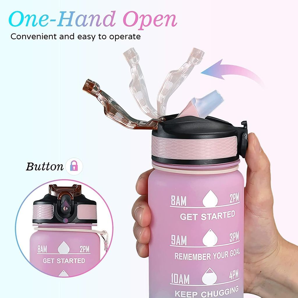 Dhairyam 1 Litter Motivational Bottle view 2