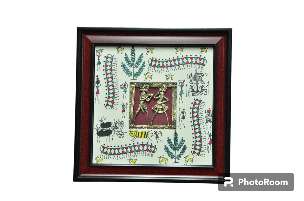 Jharcraft Jali Frame W. Saura Art (DK00549) view 2