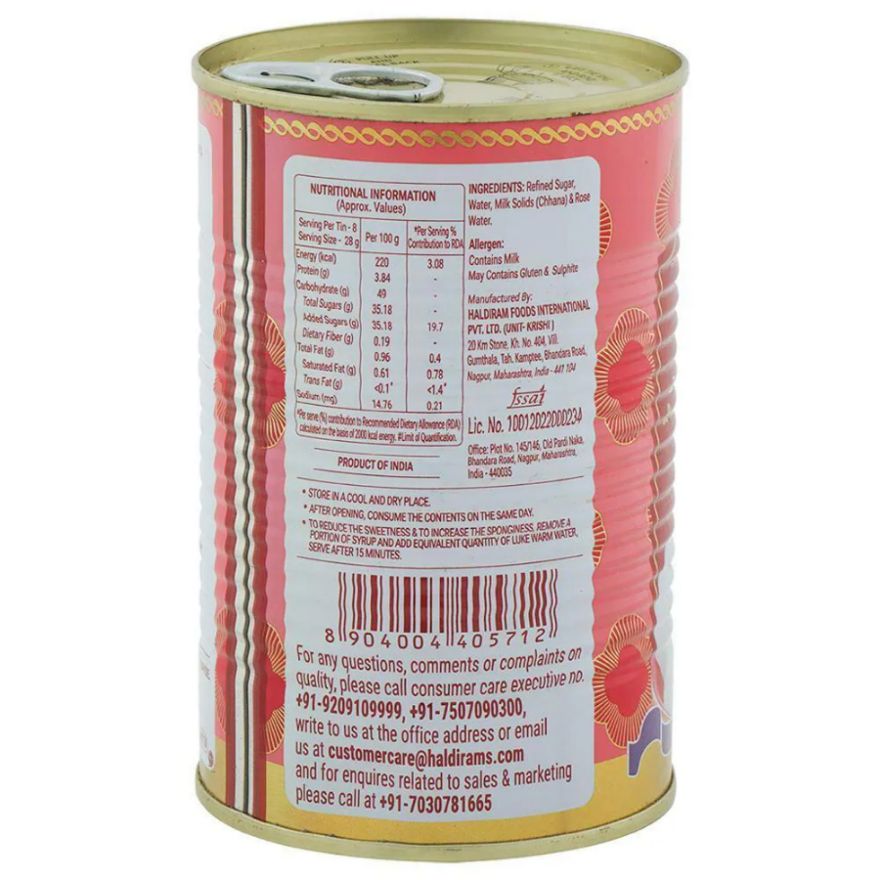 Haldirams Rasgulla 500 Gms view 2