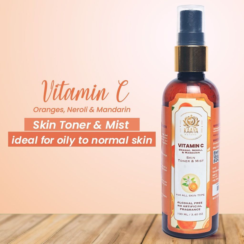 Kaaya Natural Orange, Neroliem & Mandarien Toner & Mist (Vitamin C) 100ML Bottle (BUY 1 GET 1 FREE) view 2