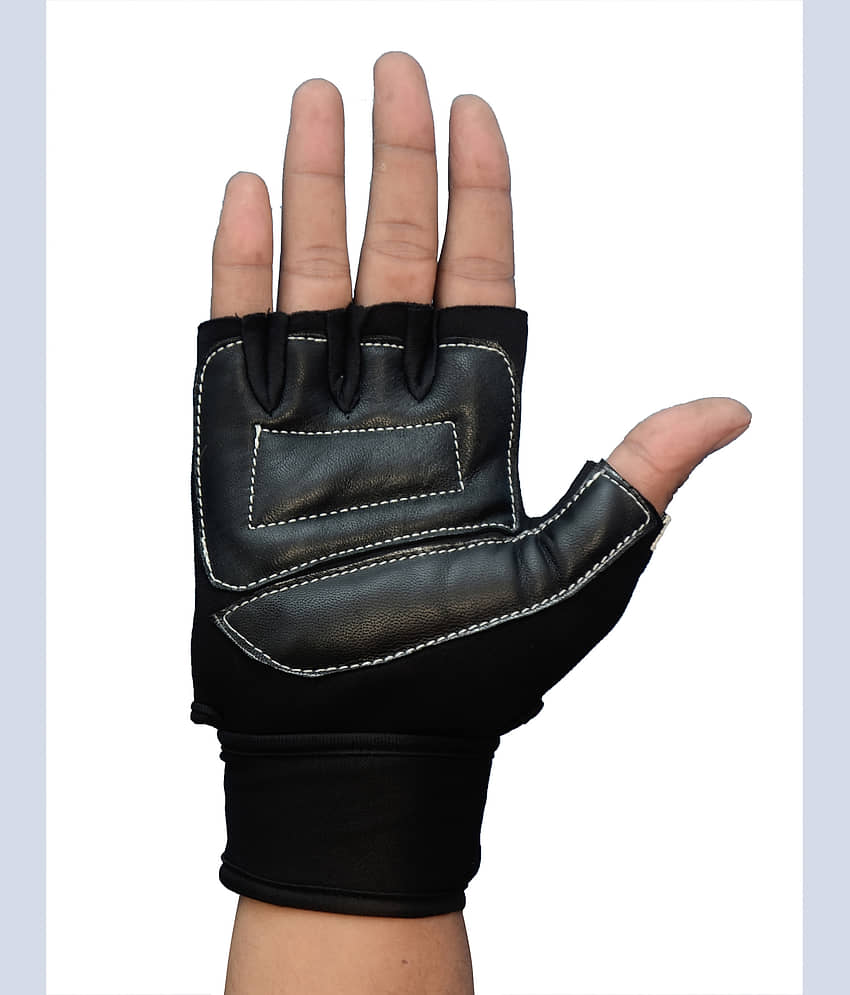 NOSPEX - 26Gym Gloves Unisex Polyester Gym Gloves For Professional Fitness Training and Workout With Half-Finger Length view 2