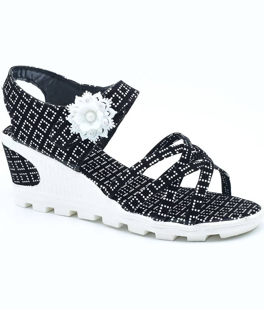 Dream Makers - Black Women's Sandal Heels view 2