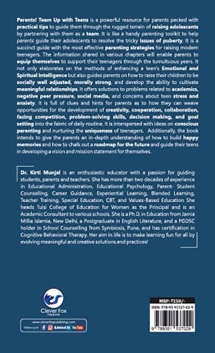 Parents! Team Up with Teens Dr. Kirti Munjal view 2