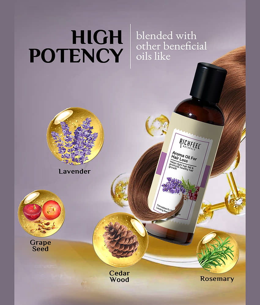 Richfeel Anti Hair Fall Grapeseed Oil 80 ml ( Pack of 1 ) view 2