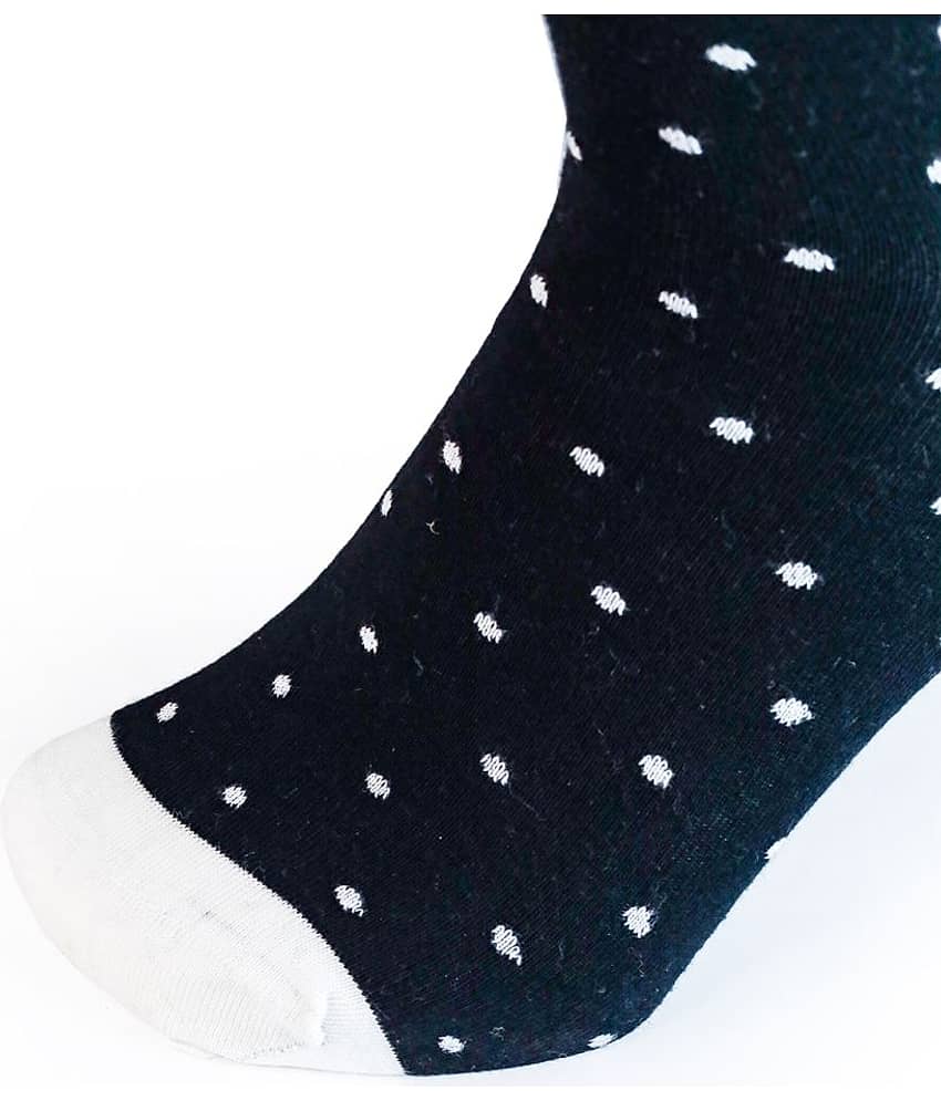 Man Arden - Black Cotton Men's Mid Length Socks ( Pack of 1 ) view 2