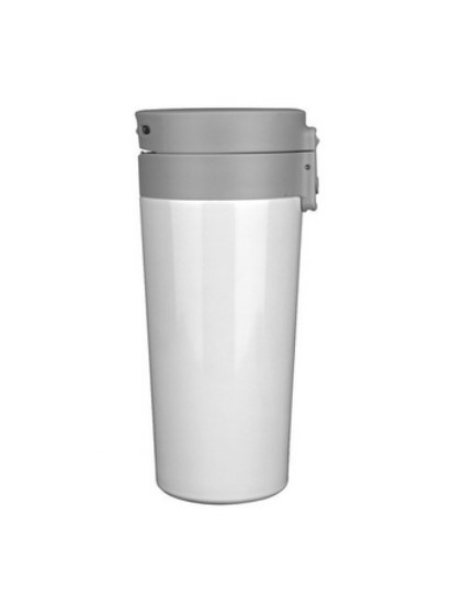White 360 Ml Matte - Finished Stainless Steel Vacuum Insulated Bottle Ek10177 view 2