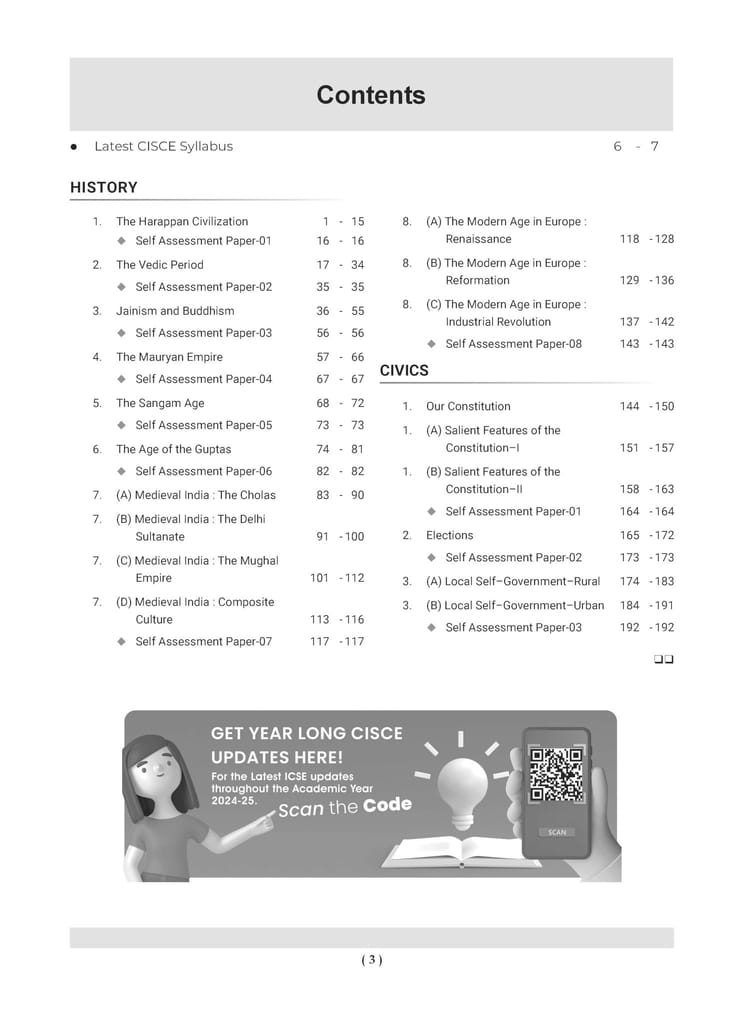 Oswaal ICSE Question Bank Class 9 History & Civics | Chapterwise | Topicwise | Solved Papers | For 2025 Exams Oswaal Editorial Board view 2