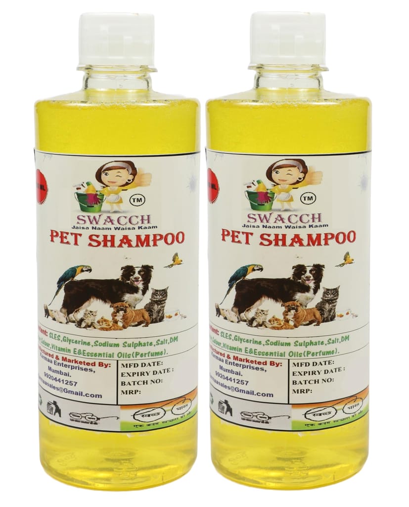 SWACCH PET Shampoo (500ML) (Pack of 2) Lemon view 2