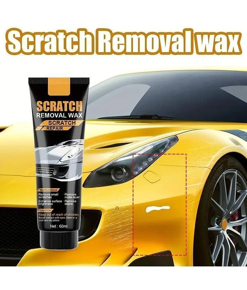 Bhavyta Black Scratch Remover Wax For All Cars & Motorbikes ( Pack of 1 ) view 2