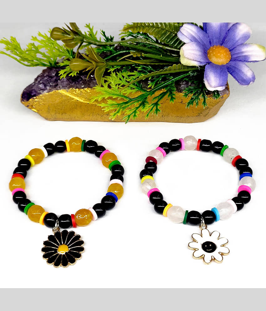 DAIVYA WELLNESS - Multicolor Bracelet ( Pack of 2 ) view 2