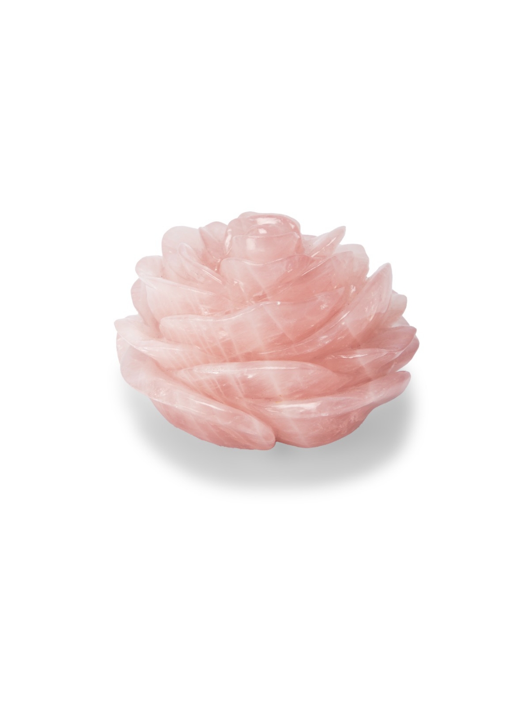 Floral Carving in Pale Pink view 2