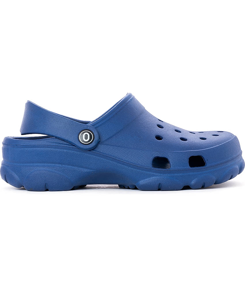 KHADIM - Navy Blue Men's Clogs view 2