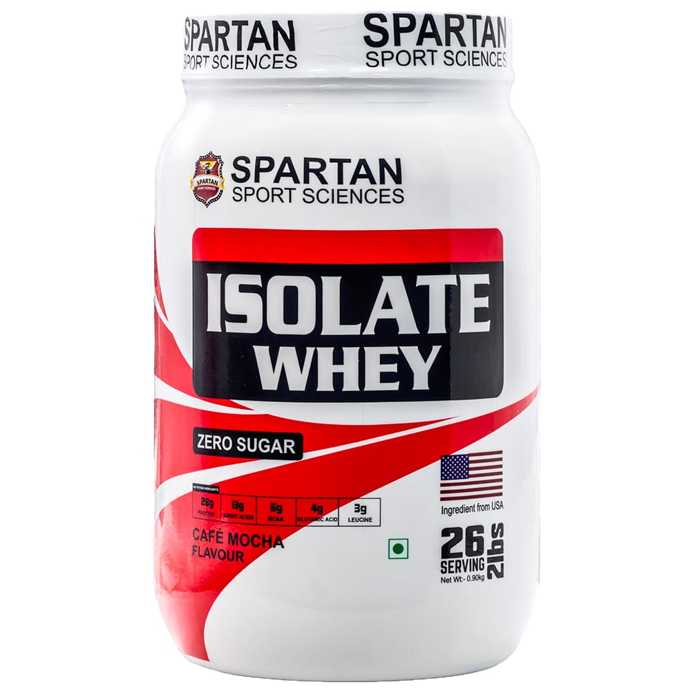 SPARTAN SPORT SCIENCES Isolate Whey Protein Powder Supplement with 28g Protein, 13g EAA, 6g BCAA, 4g Glutamic Acid for Men & Women view 2