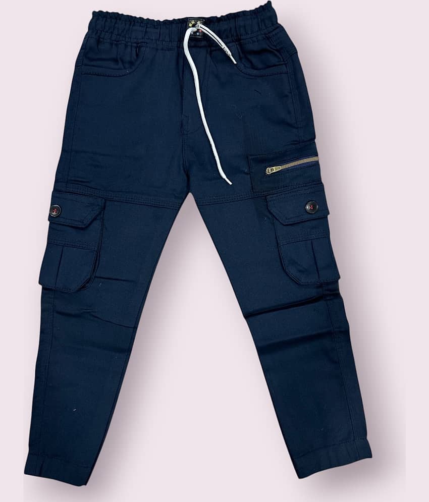 ICONIC ME Pack of 1 Boys Cotton Blend Jeans ( Navy ) view 2