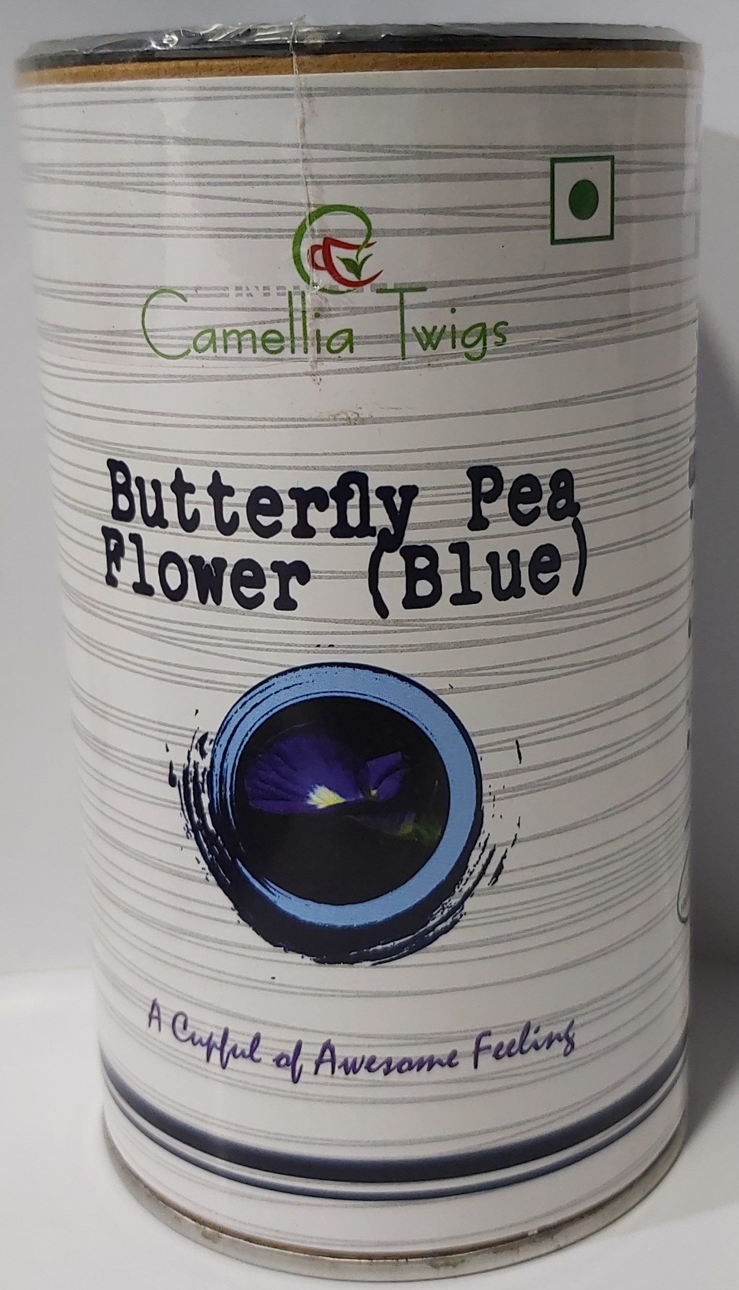Camellia Twigs Blue Butterfly Pea Flower Tea l Aprajita Flower Herbal Tea l Caffeine free l Antioxidant Rich l Steep as Hot or Cold view 2